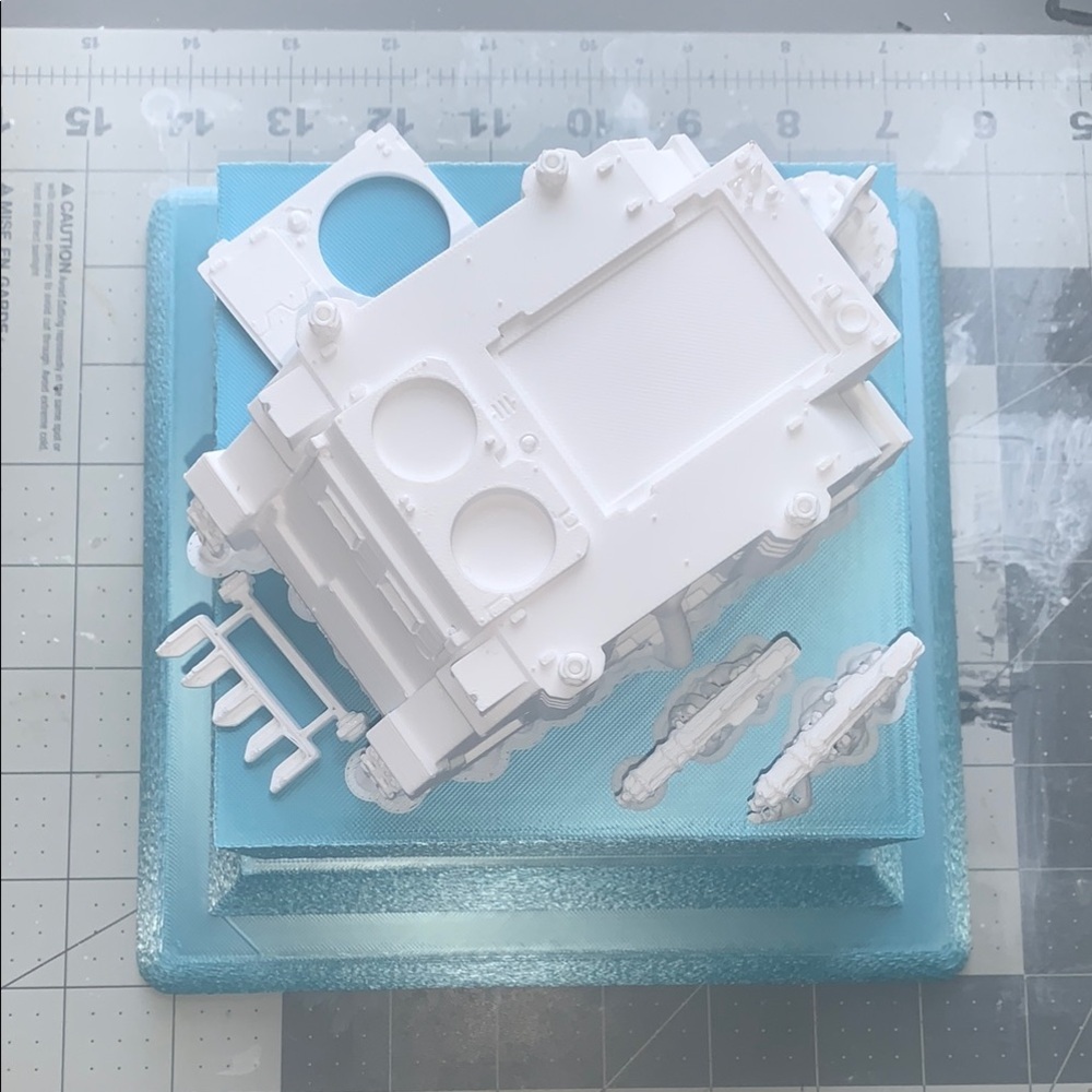 Razorback APC Tank with Gattling Guns